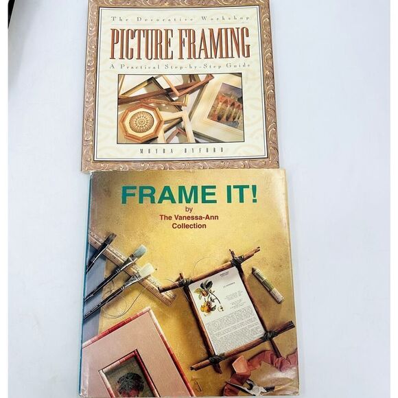Picture Framing DIY Do It Yourself Craft Book Lot Frame Art step by Step photos - Picture 1 of 16